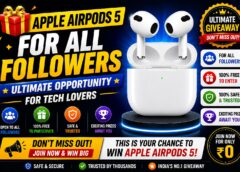 Apple AirPods 5 for All Followers – Ultimate Opportunity for Tech Lovers